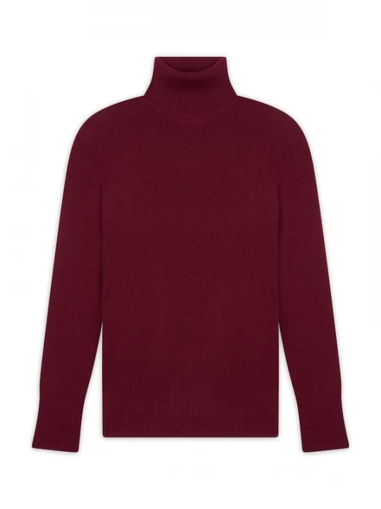 Foto van product JUST CASHMERE Trui 'Lexie' rood