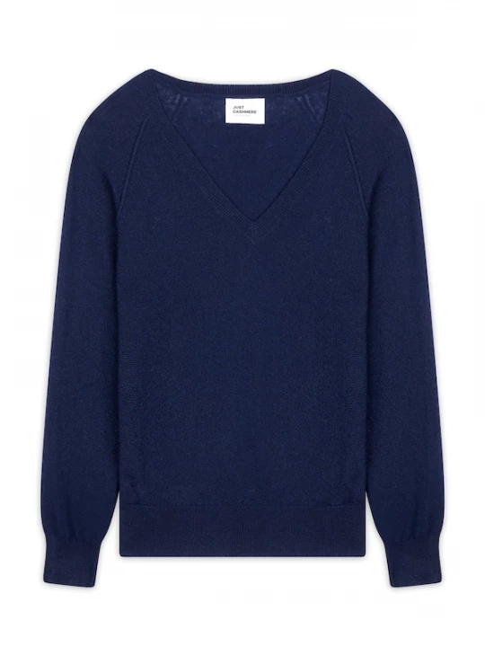 Foto van product JUST CASHMERE Trui 'Phoebe' navy