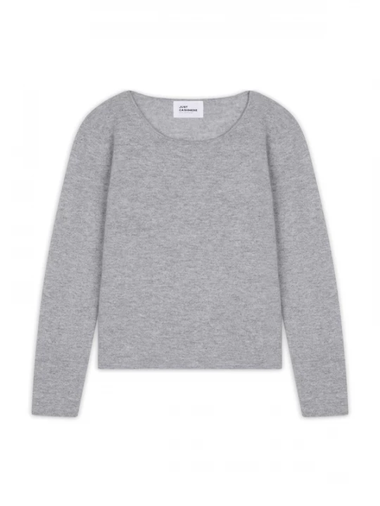 Foto van product JUST CASHMERE Trui 'VIVIAN' grijs