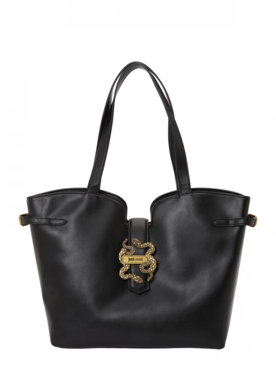 Foto van product Just Cavalli Schoudertas 'ICONIC SNAKES' zwart