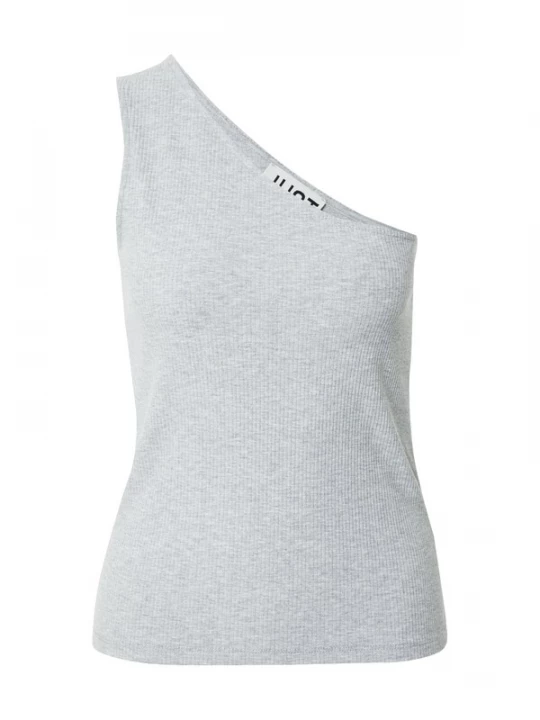 Foto van product JUST FEMALE Top 'Noble' grijs