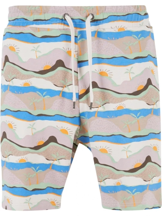 Foto van product Just Rhyse Broek 'Sunrise' blauw / grijs / zwart / wit