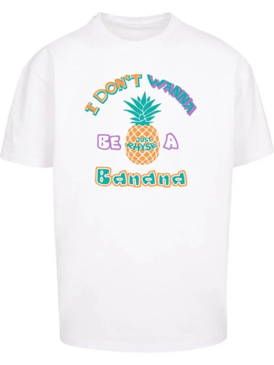 Foto van product Just Rhyse Shirt 'Banana' blauw / lila / oranje / wit