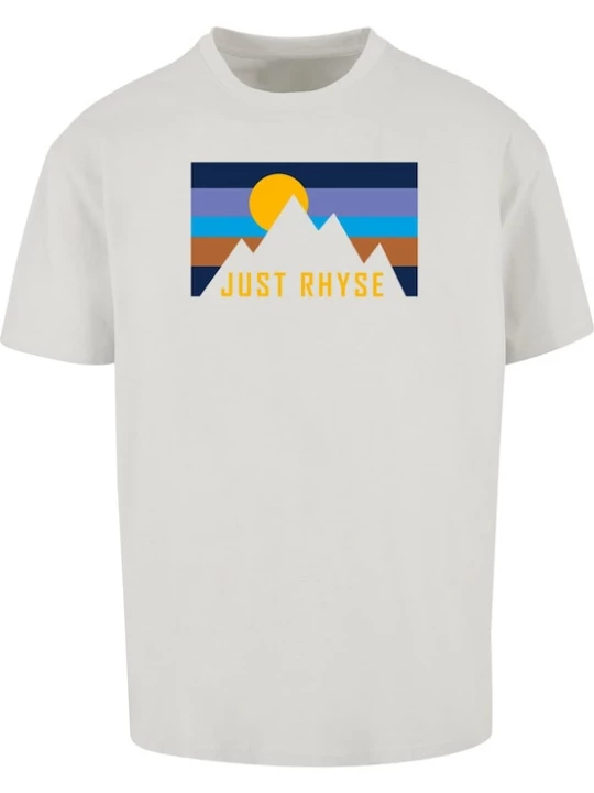 Foto van product Just Rhyse Shirt 'Mountainside' blauw / navy / geel / grijs