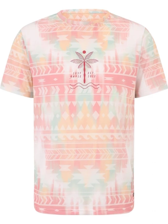 Foto van product Just Rhyse Shirt 'Pocosol' beige / blauw / mauve / rosa / oudroze