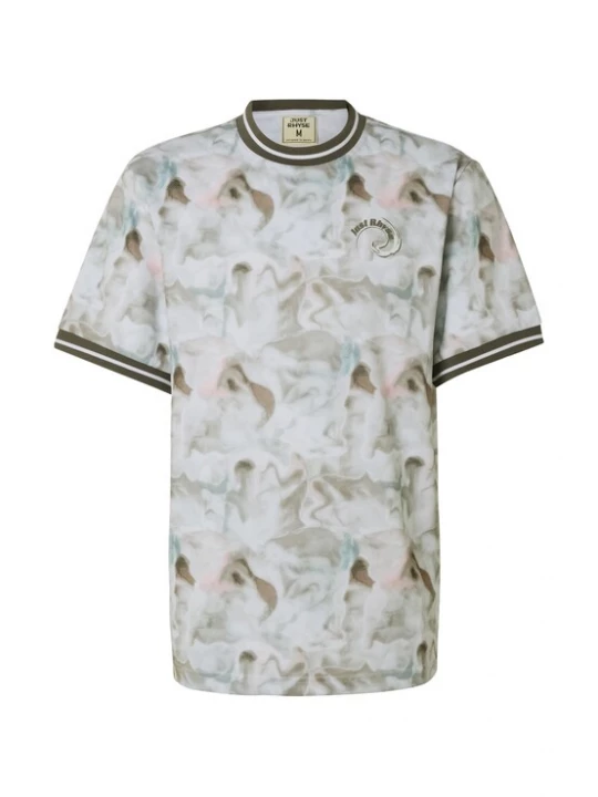 Foto van product Just Rhyse Shirt 'Water' bruin / grijs / rosa / wit