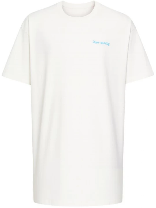 Foto van product Just Rhyse Shirt 'WavyPalms' lichtblauw / wit