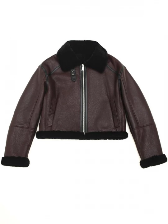 Foto van product Just things we like Tussenjas 'HARU' bordeaux