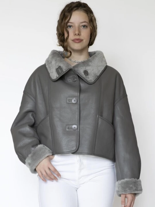 Foto van product Just things we like Winterjas grijs