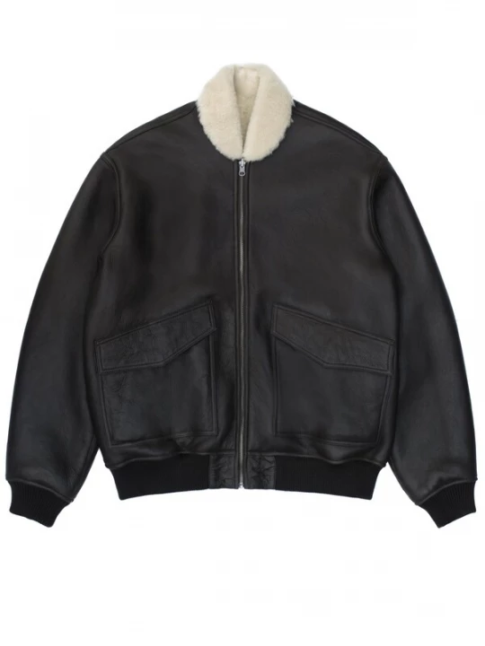 Foto van product Just things we like Winterjas 'ITSUKI Reversible Shearling Jacket' bruin