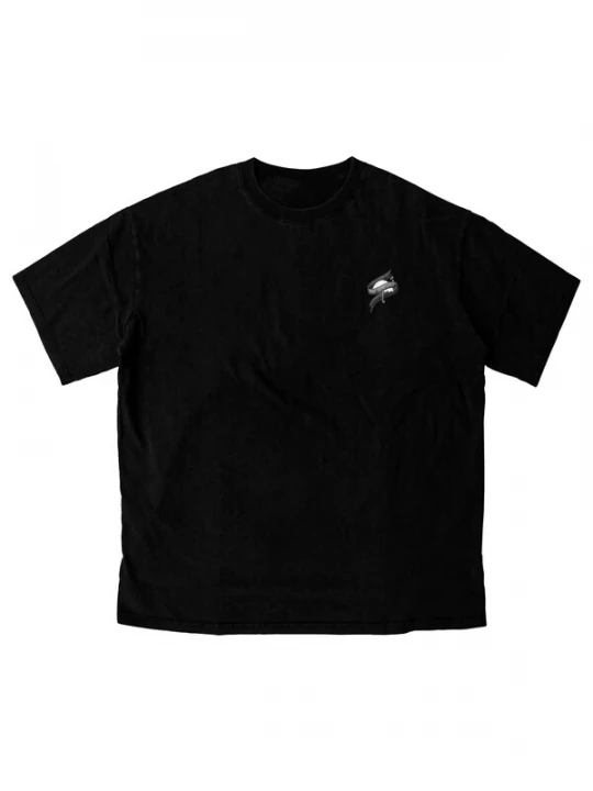 Foto van product JustDepressed Clothing Shirt 'Choose Wisely' zwart