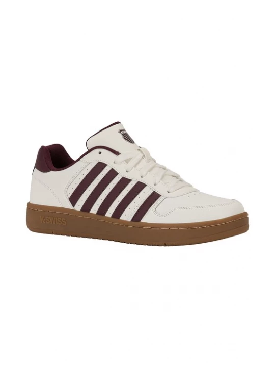 Foto van product K-SWISS Sneakers laag 'Court Palisades' donkerrood / wit