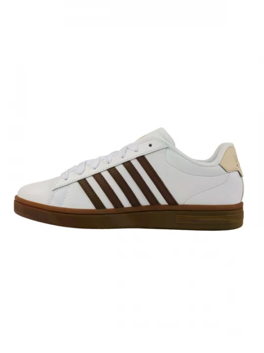Foto van product K-SWISS Sneakers laag 'Court Tiebreak II' donkerbruin / wit
