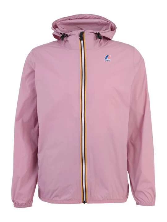 Foto van product K-Way Functionele jas 'Le Vrai 4.0 Claude' blauw / mosterd / lichtlila / oranje