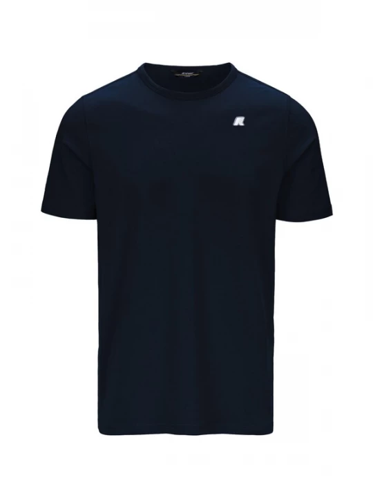 Foto van product K-Way Shirt 'K-WAY ADAME LIGHT STRETCH JERSEY T-Shirt e Polo' blauw