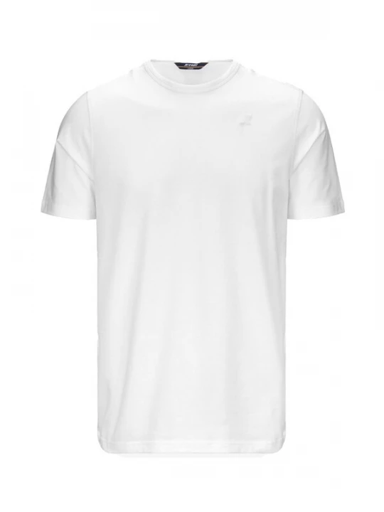 Foto van product K-Way Shirt 'K-WAY ADAME LIGHT STRETCH JERSEY T-Shirt e Polo' wit