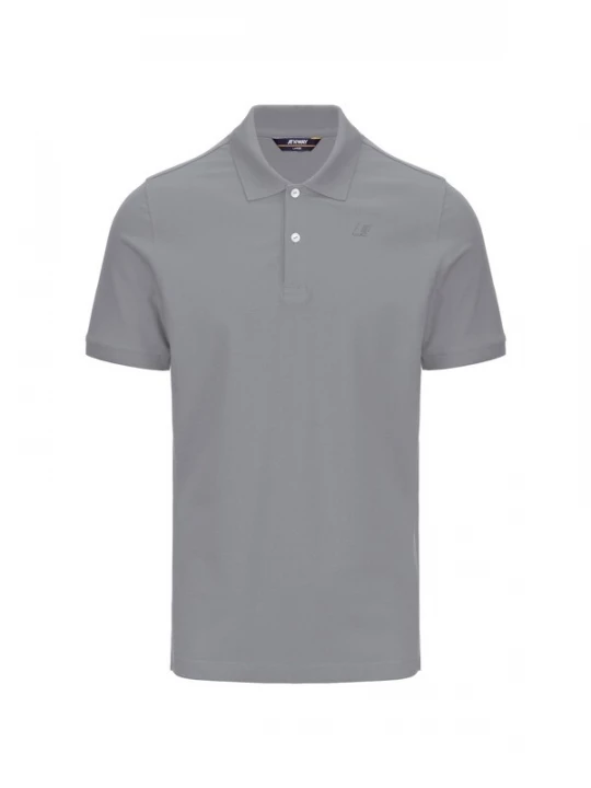 Foto van product K-Way Shirt 'K-WAY AMEDEE PIQUE SLIM T-Shirt e Polo' grijs