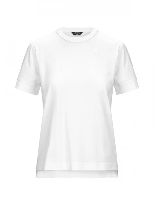Foto van product K-Way Shirt 'K-WAY EMEL JERSEY T-SHIRT T-Shirt e Polo' wit