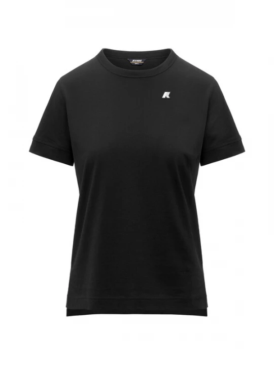 Foto van product K-Way Shirt 'K-WAY EMEL JERSEY T-SHIRT T-Shirt e Polo' zwart