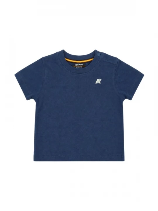 Foto van product K-Way Shirt 'K-WAY KIDS E. PETE JERSEY T-SHIRT' blauw