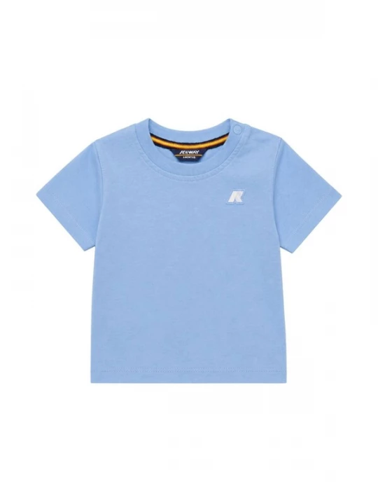 Foto van product K-Way Shirt 'K-WAY KIDS E. PETE JERSEY T-SHIRT' hemelsblauw