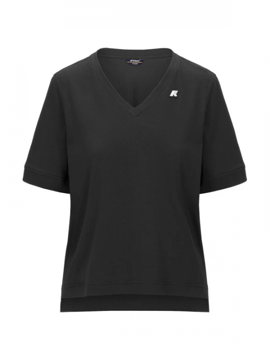Foto van product K-Way Shirt 'K-WAY LEDA JERSEY T-Shirt e Polo' zwart