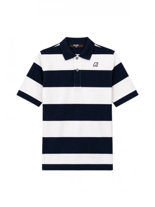 Foto van product K-Way Shirt navy / wit