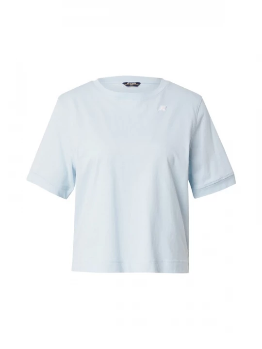 Foto van product K-Way Shirt 'SELUNE' lichtblauw / offwhite
