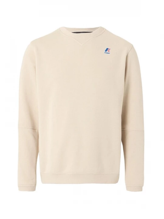 Foto van product K-Way Sweatshirt 'FELPA NAEL POLY COTTON' beige