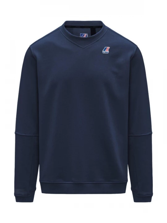 Foto van product K-Way Sweatshirt 'FELPA NAEL POLY COTTON' blauw