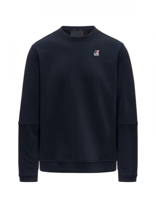 Foto van product K-Way Sweatshirt 'FELPA NAEL POLY COTTON' donkerblauw