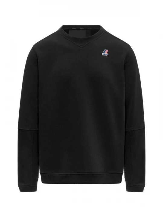 Foto van product K-Way Sweatshirt 'FELPA NAEL POLY COTTON' zwart