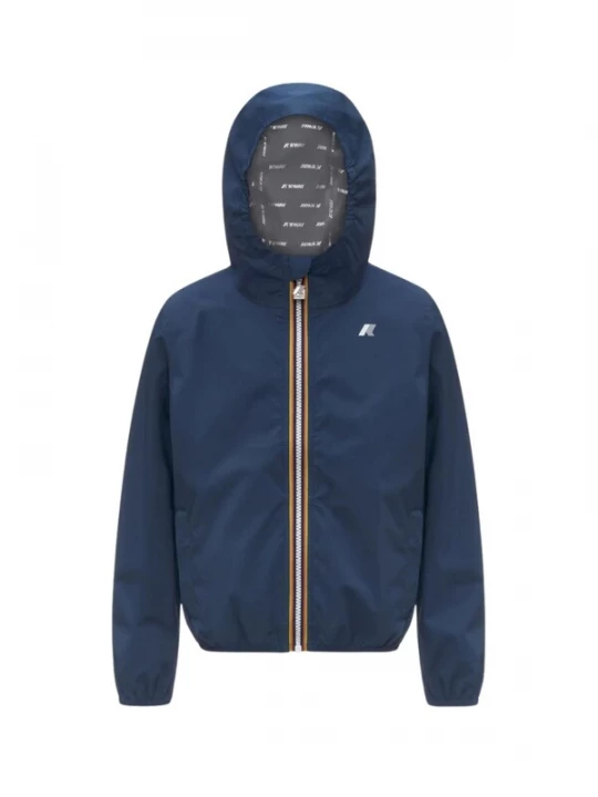 Foto van product K-Way Tussenjas 'K-WAY KIDS P.JACK STRETCH DOT GIUBBINO' blauw
