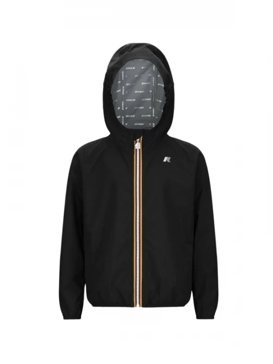 Foto van product K-Way Tussenjas 'K-WAY KIDS P.JACK STRETCH DOT GIUBBINO' zwart