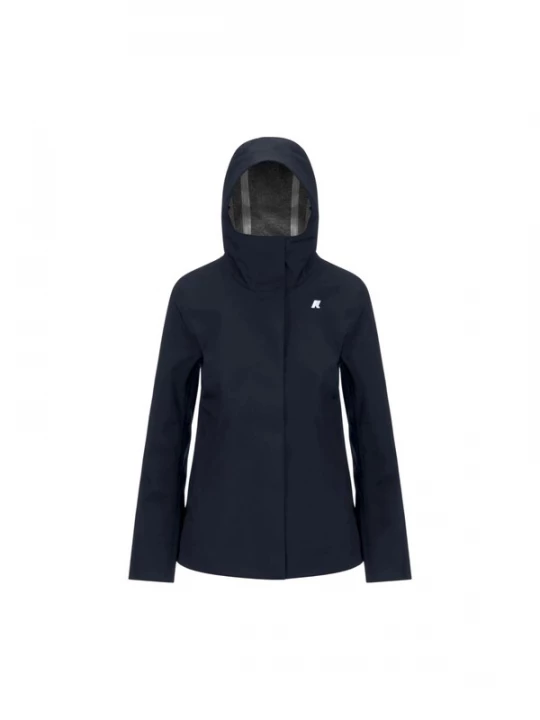 Foto van product K-Way Tussenjas 'K-WAY MADALINA BONDED JERSEY GIUBBINO' blauw