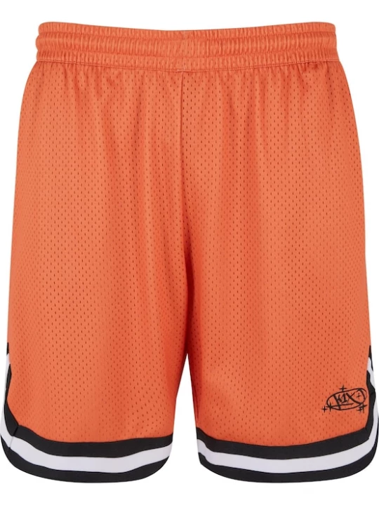 Foto van product K1X Broek donkeroranje / zwart / wit