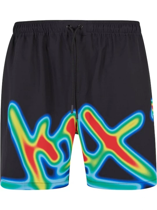 Foto van product K1X Broek lichtblauw / geel / rood / zwart