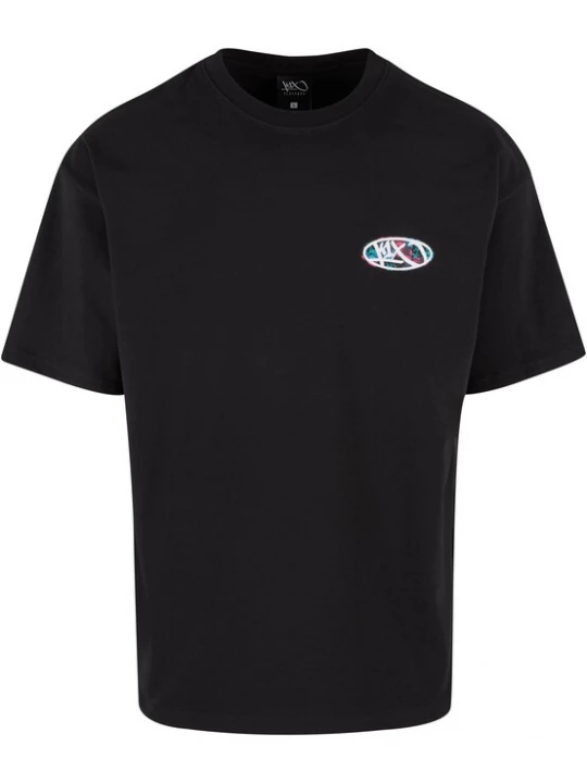 Foto van product K1X Shirt 'Basketball' azuur / pink / zwart / wit