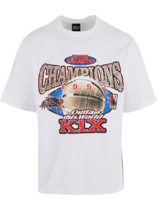 Foto van product K1X Shirt 'Gold Basketball' gemengde kleuren / wit