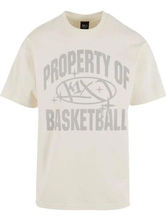 Foto van product K1X Shirt 'Property' grijs / wit