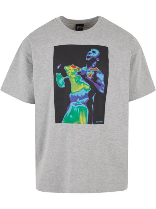 Foto van product K1X Shirt 'Triumph' blauw / grijs gemêleerd / groen / rood