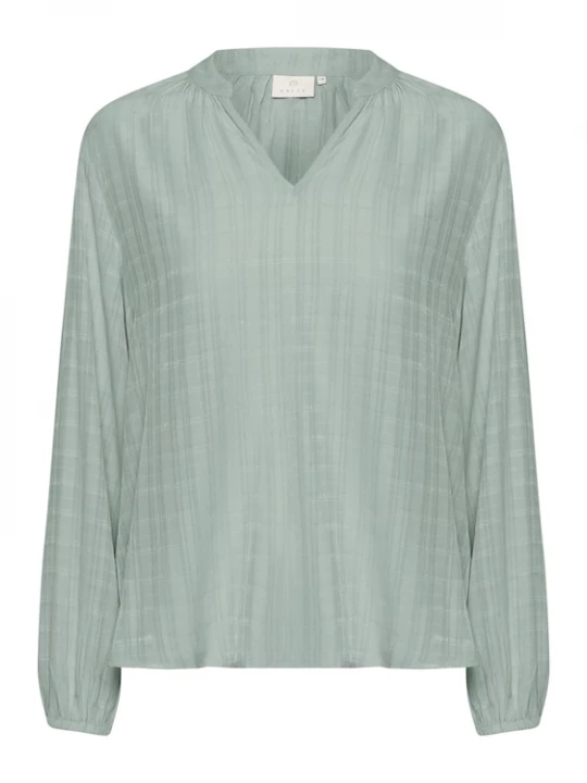 Foto van product Kaffe Blouse 'Alice' jade groen