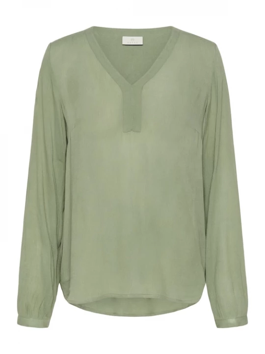 Foto van product Kaffe Blouse 'Amber' pastelgroen