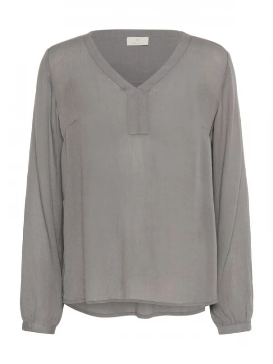 Foto van product Kaffe Blouse 'Amber' rookgrijs