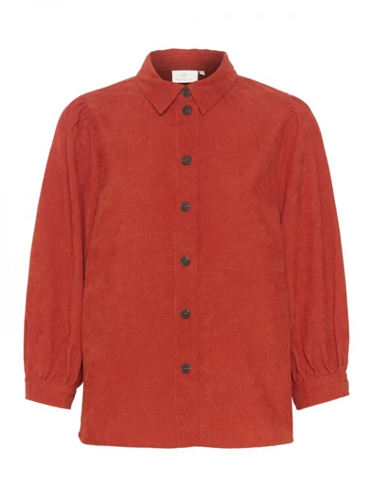 Foto van product Kaffe Blouse 'Avera' robijnrood