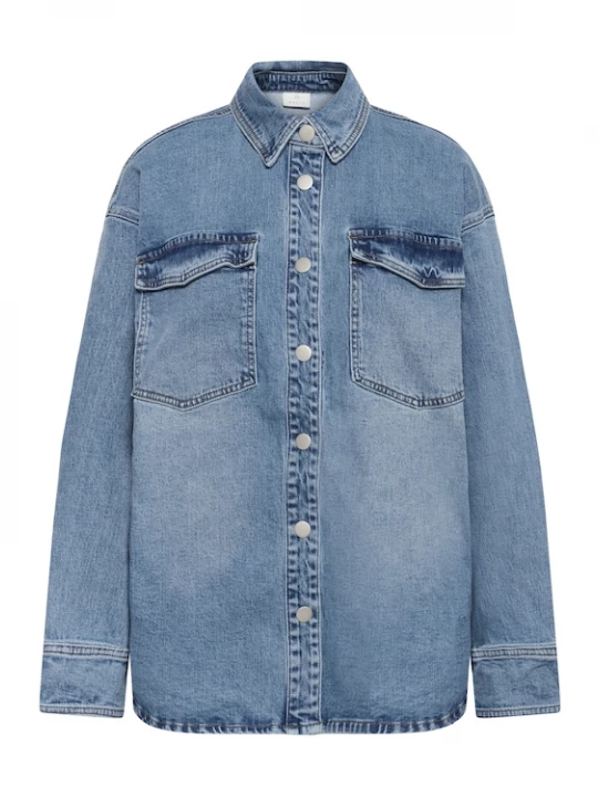 Foto van product Kaffe Blouse blauw denim