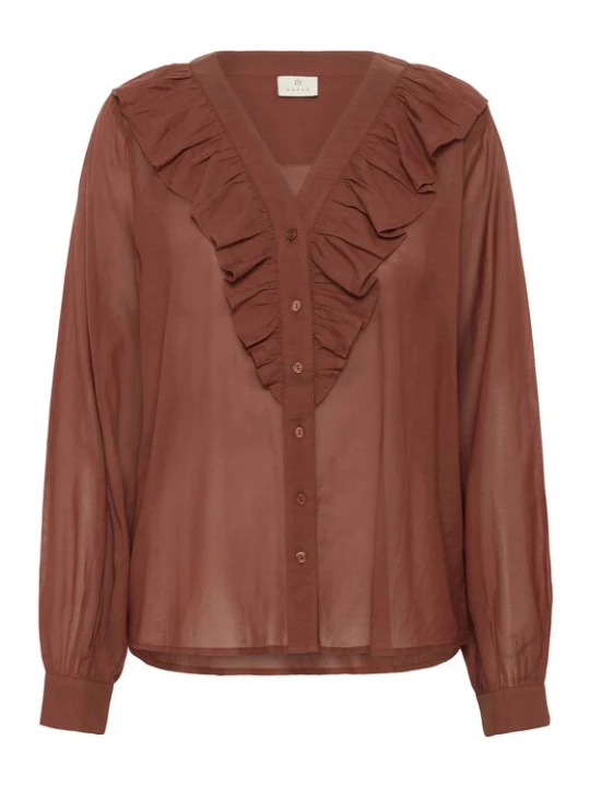 Foto van product Kaffe Blouse bruin