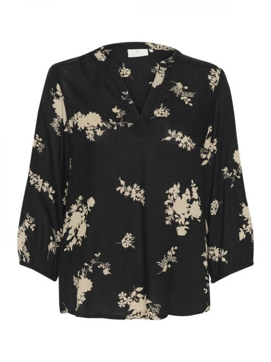 Foto van product Kaffe Blouse 'Claire' beige / zwart