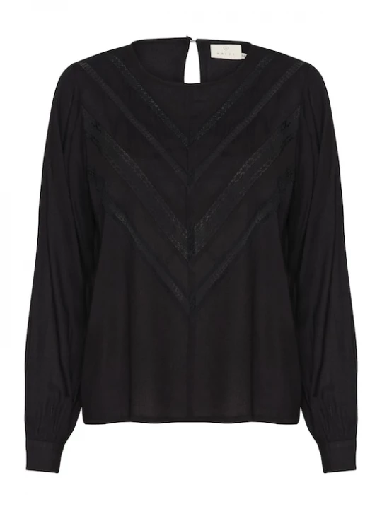 Foto van product Kaffe Blouse 'Ellie ' zwart