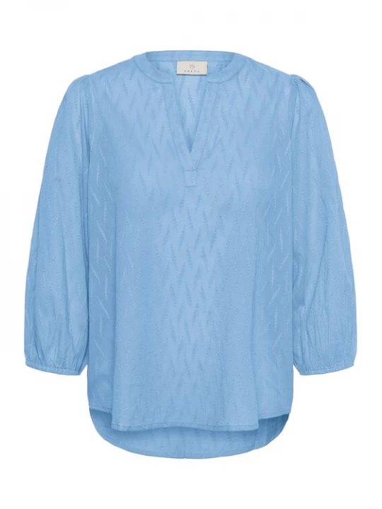 Foto van product Kaffe Blouse 'Gabriela' azuur